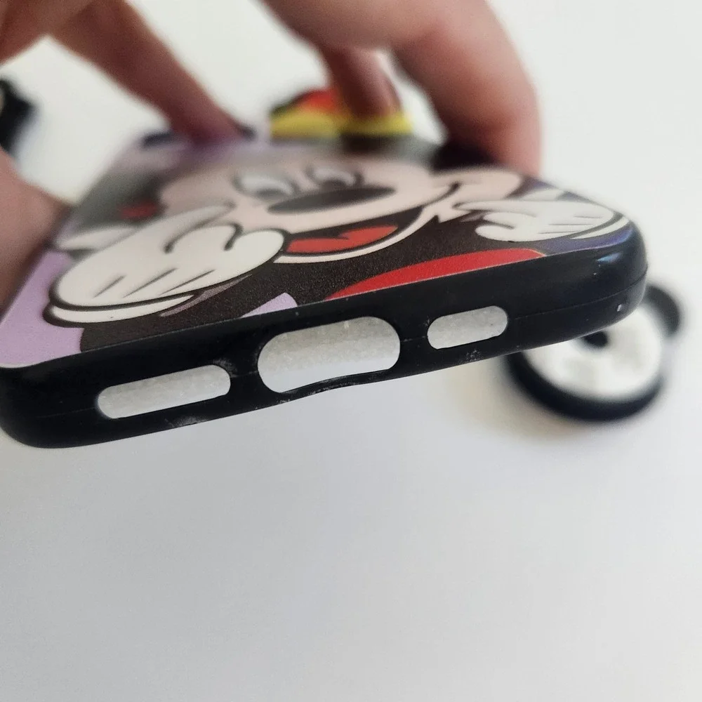 Mickey Mouse iPhone 12 Pro Phone Case with‎ Character Charm and Lanyard NEW